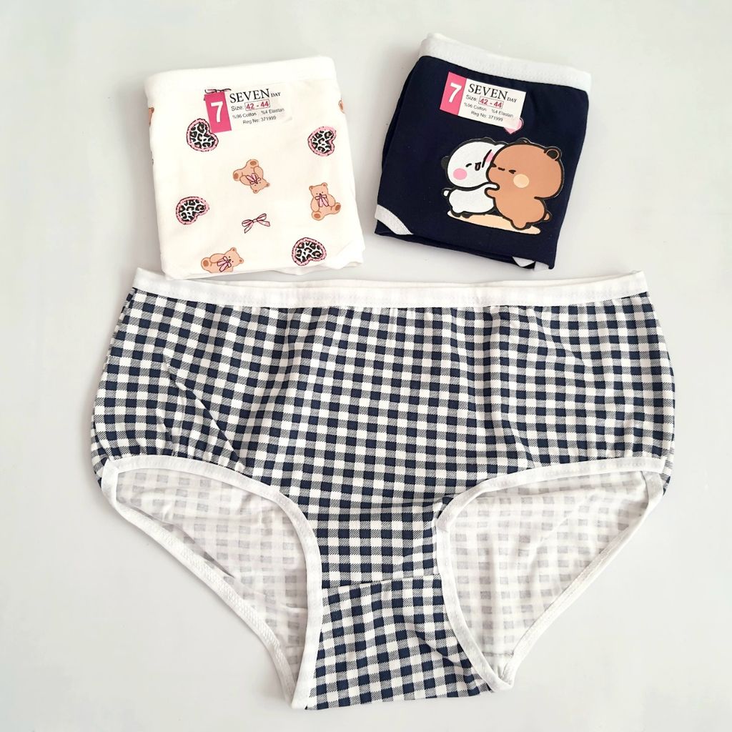 قیمت شورت زنانه سون seven سایز ایکس لارج بسته 3 عددی