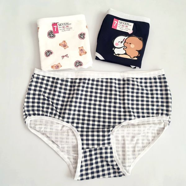 شورت زنانه سون seven سایز ایکس لارج بسته 3 عددی