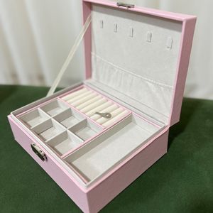 جعبه جواهرات دو طبقه ای/ باکس جواهرات