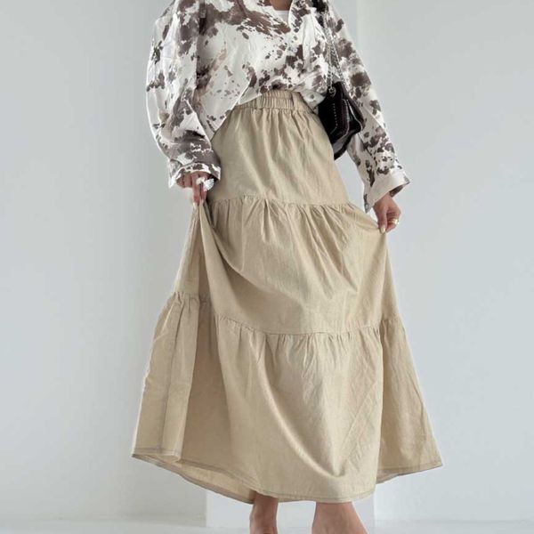 دامن چین دار کد 101856