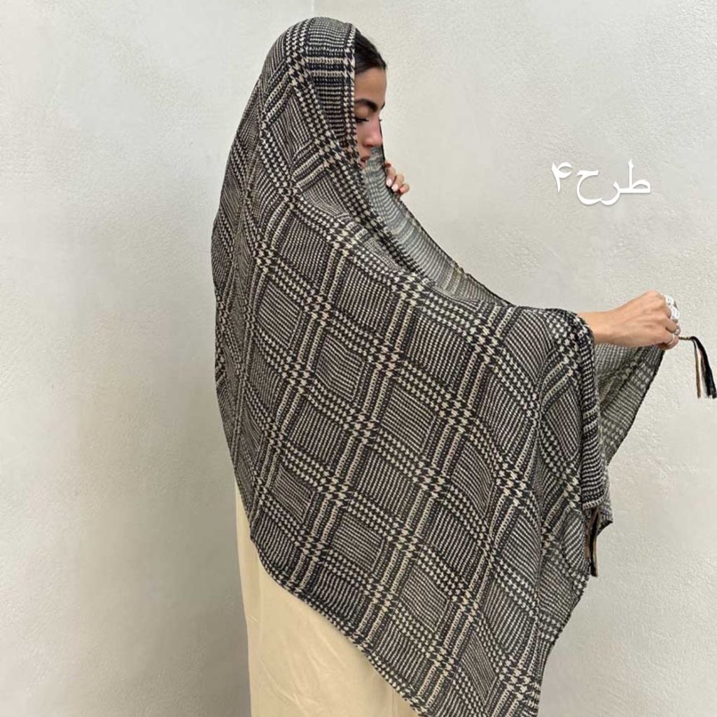 خرید اینترنتی شال پیله ای طرحدار کد 310056