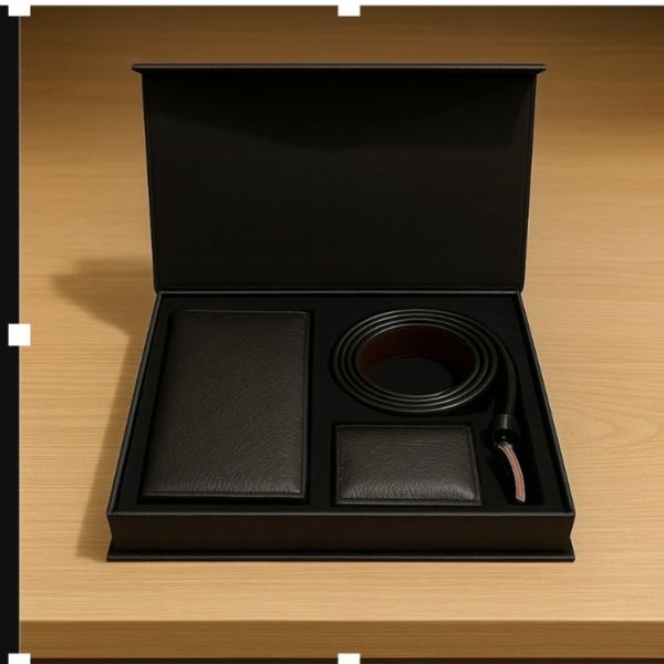 ست مردانه چرم طبیعی گاوی شیک