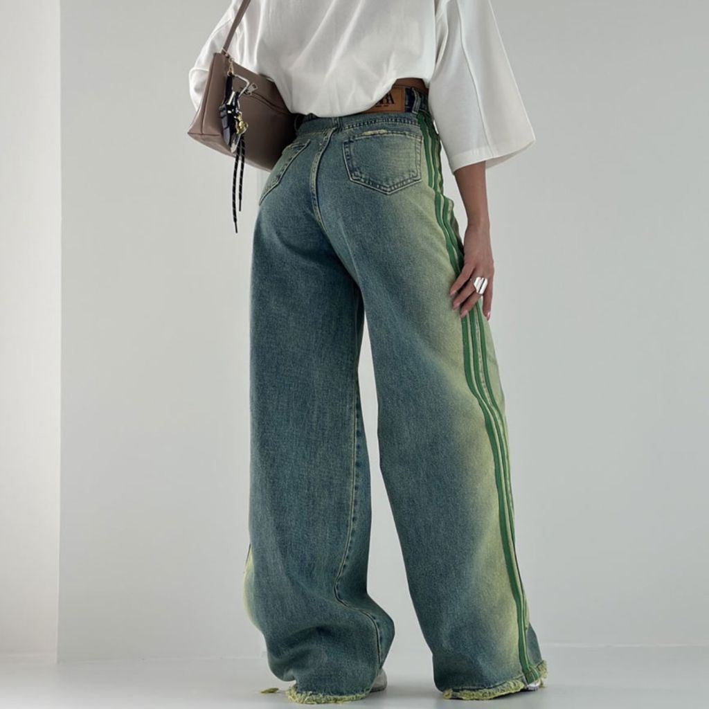 خرید انلاین شلوار جین 3 خط کد 101539