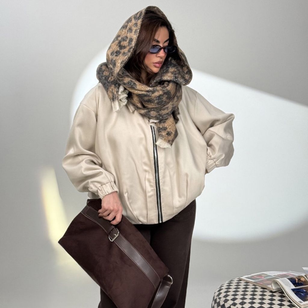 قیمت ارزان بامبر زیپ دار کد 200966