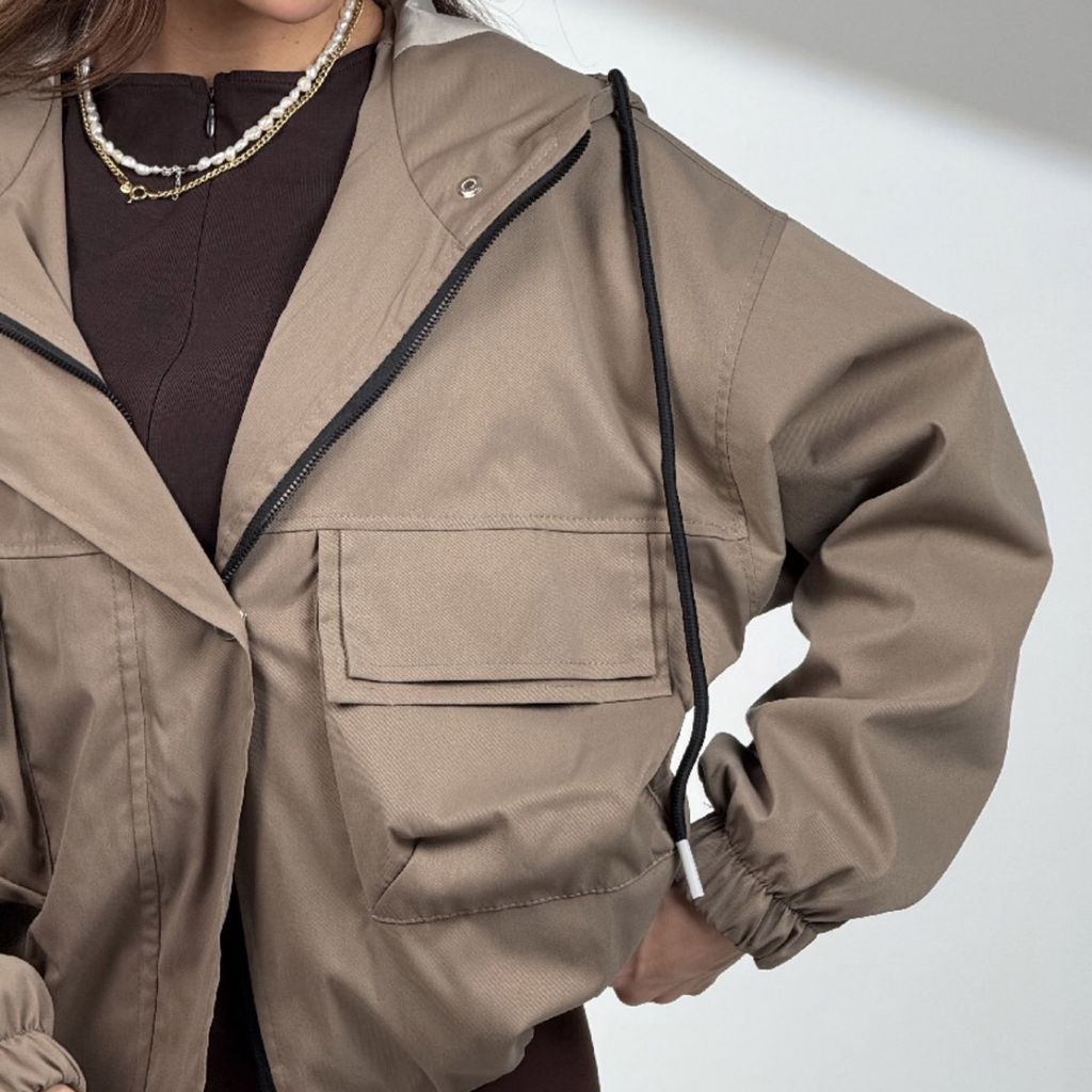 مشخصات سوییشرت بارونی 2 جیب کد 200956