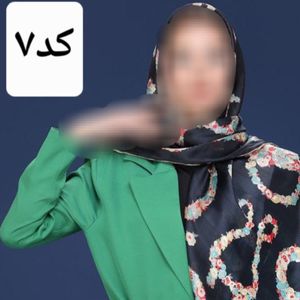 خرید اینترنتی روسری ابریشم سوزنی اتوبانی قواره 120 طرح 2 دور دست دوز