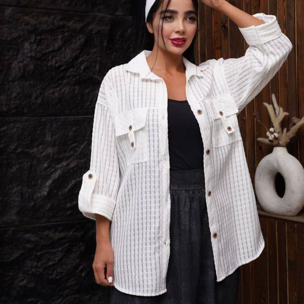 شومیز حصیری جیب صلیبی