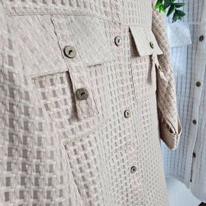 قیمت ارزان شومیز حصیری جیب صلیبی