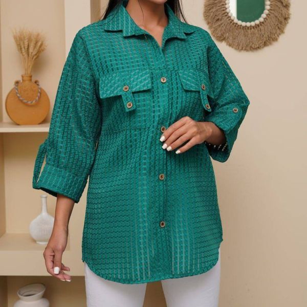 شومیز حصیری جیب صلیبی