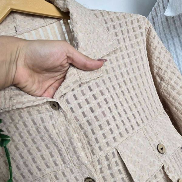 شومیز حصیری جیب صلیبی