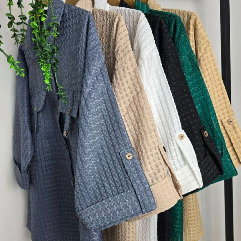 قیمت ارزان شومیز حصیری جیب صلیبی