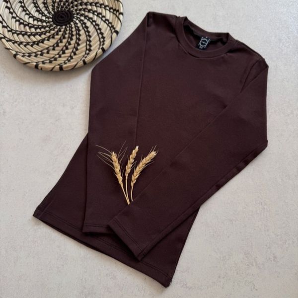 بلوز یقه گرد کبریتی با آف ویژه