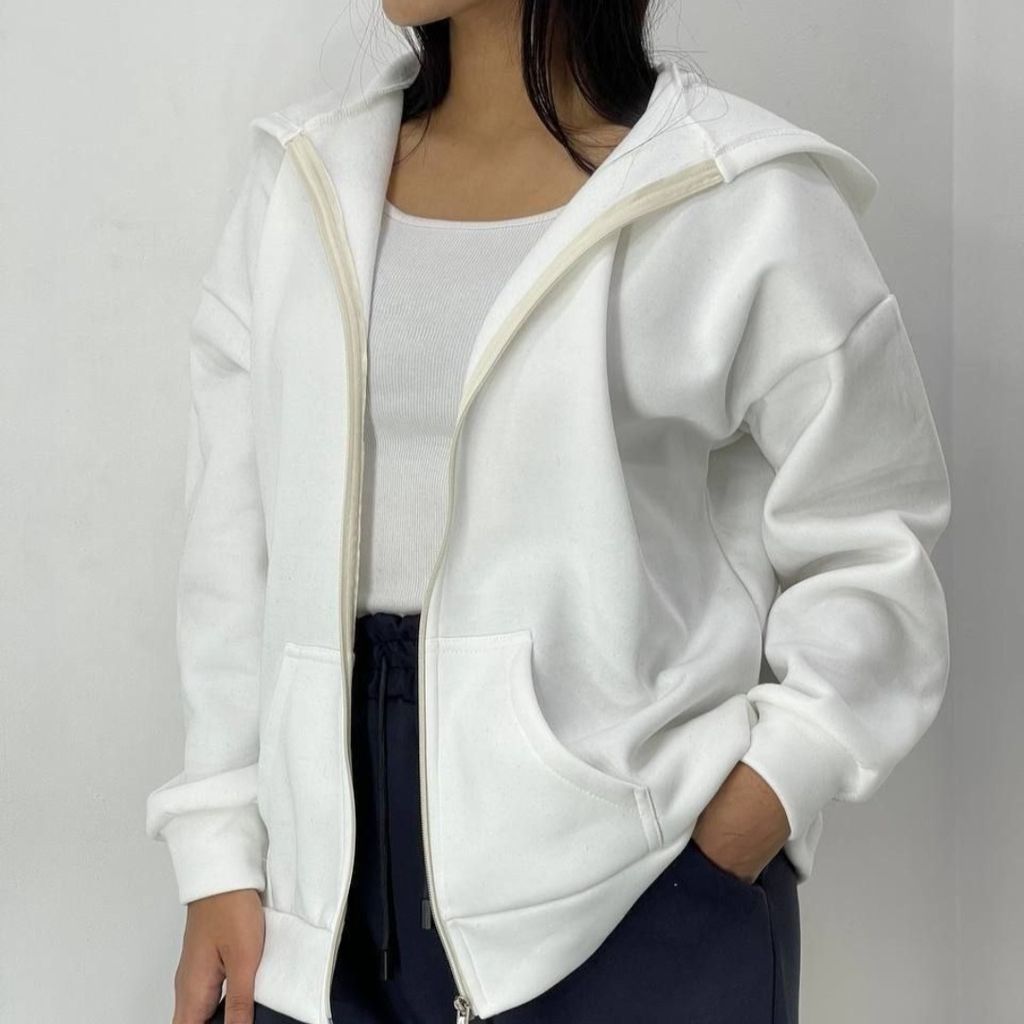 قیمت ارزان سویشرتLA سفید خفن