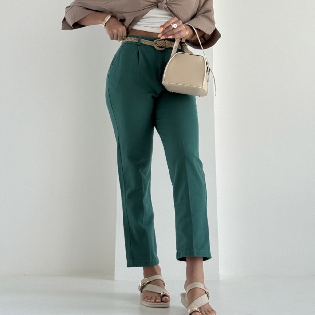 قیمت ارزان شلوار کمربند کنفی کد 101912