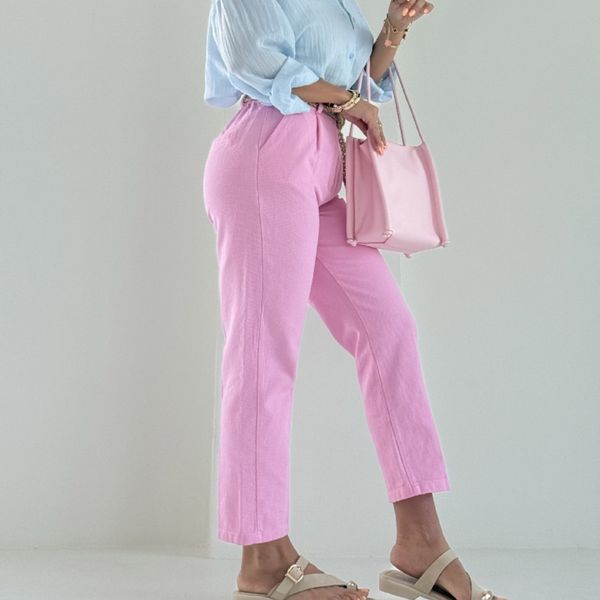 شلوار کمربند کنفی کد 101912