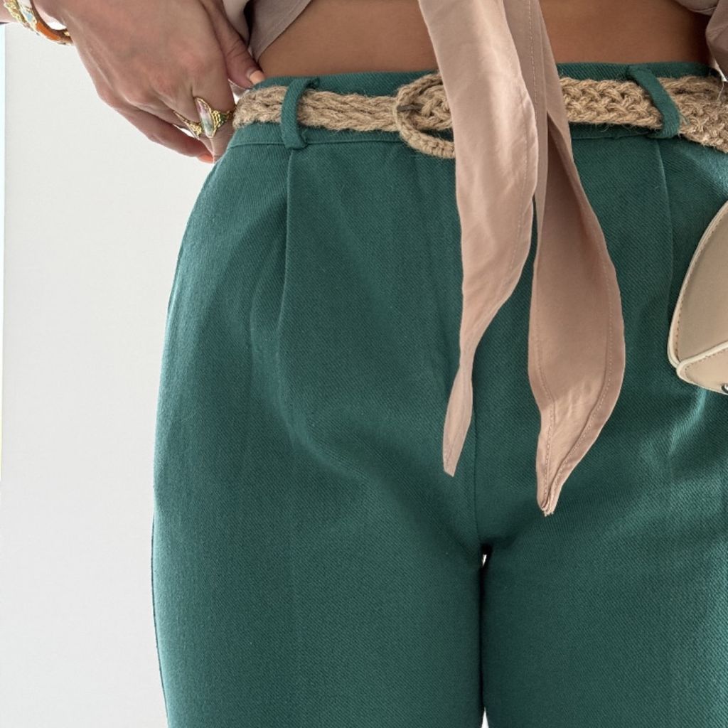 خرید اینترنتی شلوار کمربند کنفی کد 101912