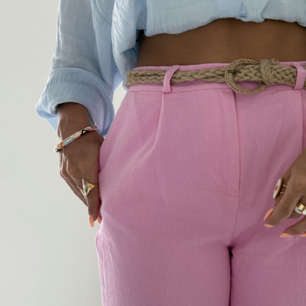 خرید آنلاین شلوار کمربند کنفی کد 101912