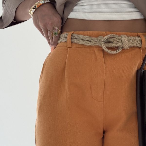 شلوار کمربند کنفی کد 101912