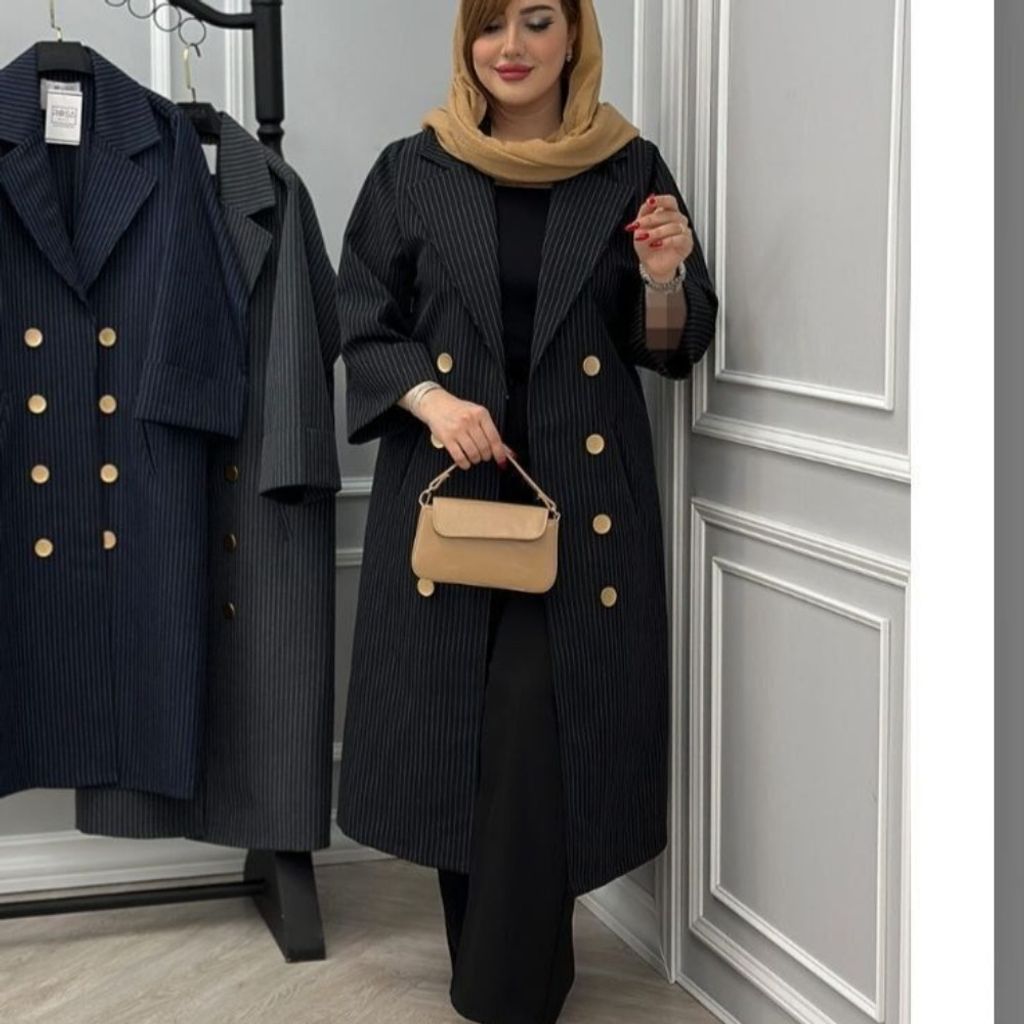 خرید اینترنتی مانتو دیپلمات نگارین