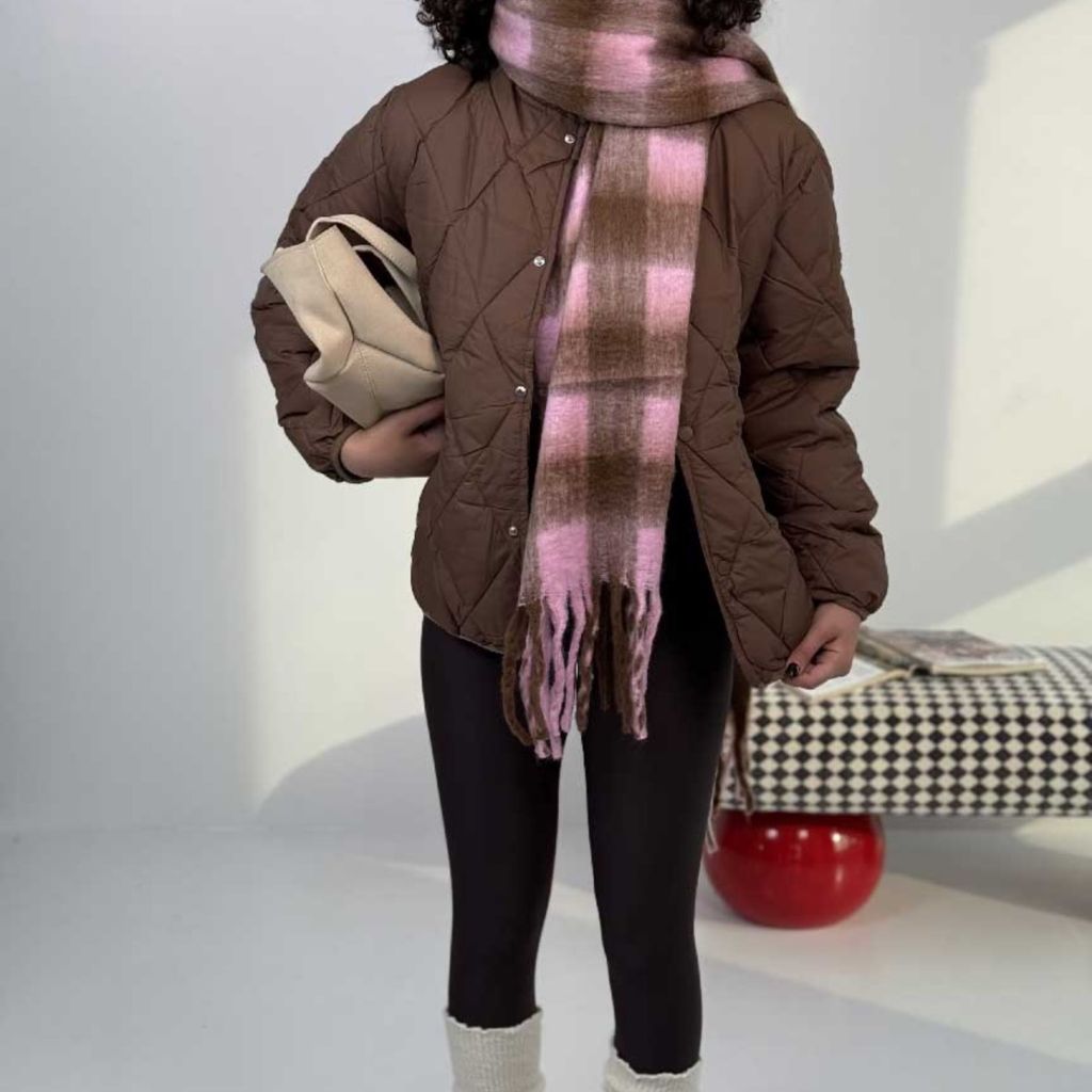 خرید اینترنتی کاپشن لوزی دوزی کد 200895