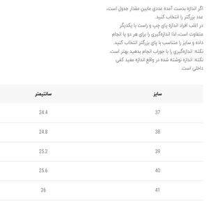 خرید اینترنتی قیمت کتونی بزرگسال طرح رعد از تریپ کد 4110502