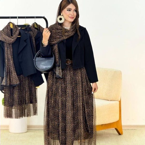 ست کت و دامن و شال زنانه و دخترانه