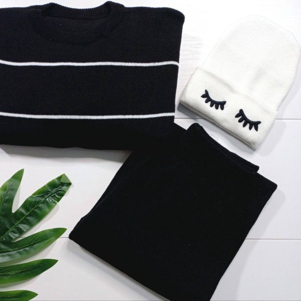 خرید اینترنتی ست بافت بلوز و شلوار زنانه ودخترانه