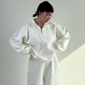 خرید آنلاین ست دورس و شلوار نیم زیپ BASIC کد 160848