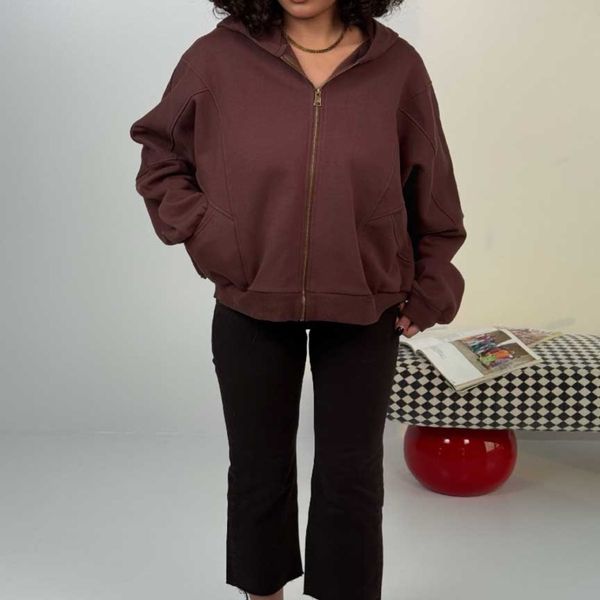 سوییشرت برش دار کد 201026