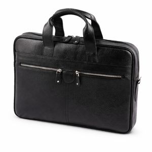 کیف اداری چرم طبیعی قفل دار(دوطرفه)