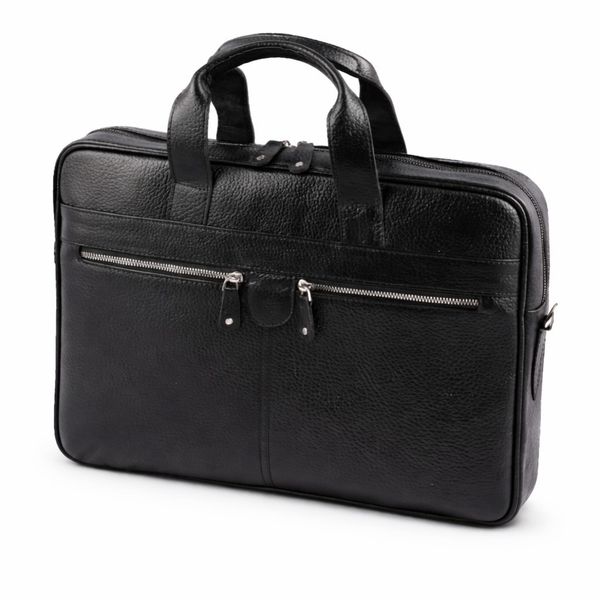 کیف اداری چرم طبیعی قفل دار(دوطرفه)