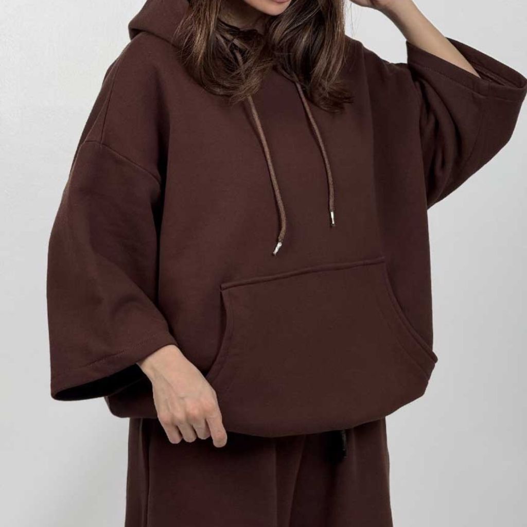 قیمت ارزان ست هودی و شلوارکشو کد 160869