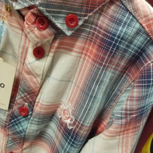 قیمت ارزان پیراهن پسرانه آستین بلند prt63u