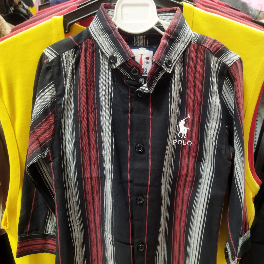 مشخصات پیراهن پسرانه راه راه prye6