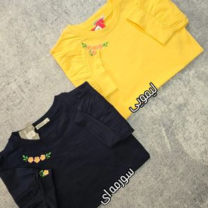 قیمت ارزان تیشرت قواره دار گلدوزی شده زنانه