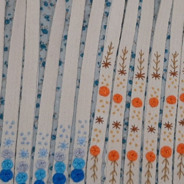 بند عینک گلدوزی