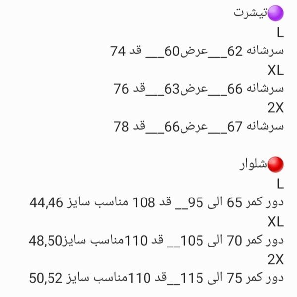 ست تیشرت لش و شلوار بگ مردانه
