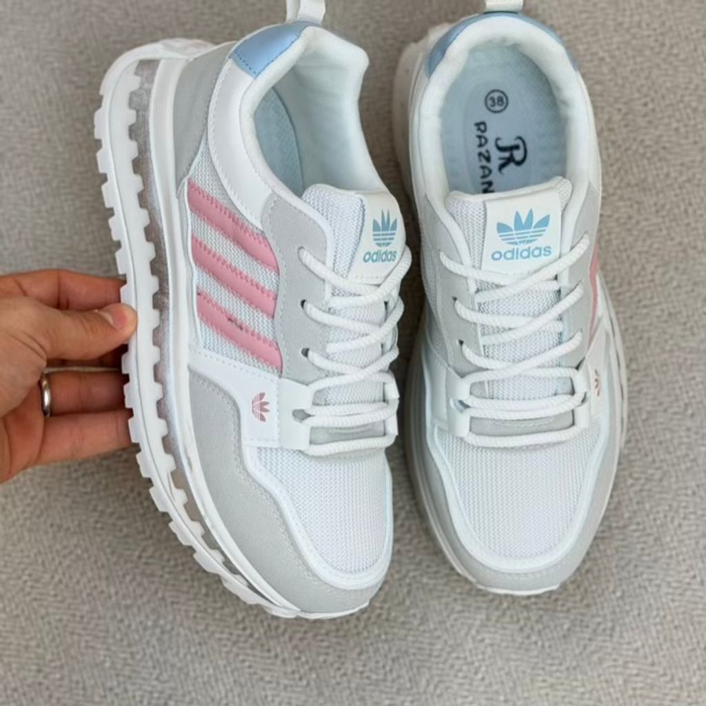 خرید اینترنتی قیمت کتونی بزرگسال طرح آدیداس از رازان کد 4110704