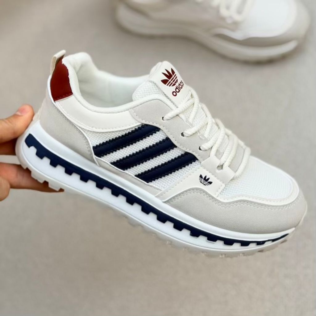 خرید اینترنتی قیمت کتونی بزرگسال طرح آدیداس از رازان کد 4110704