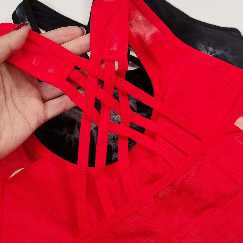 مشخصات ست نیمتنه پشت بندی و شورتک پشت چین دار آبرنگی