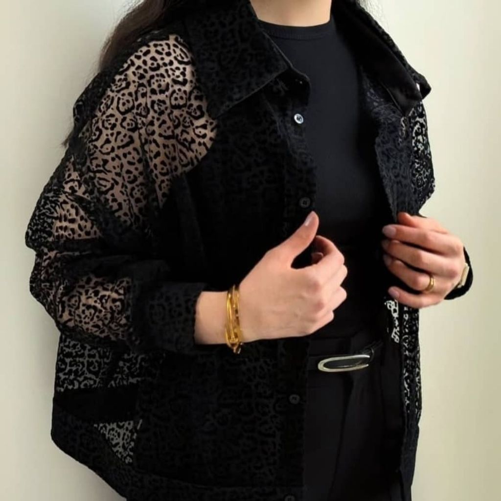 مشخصات شومیز مجلسی شیشه ای زنانه