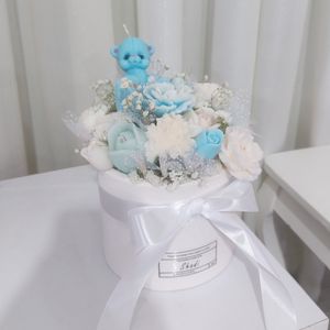 شمع؛باکس گل هدیه