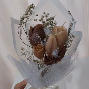 شمع؛ دسته گل شمعی