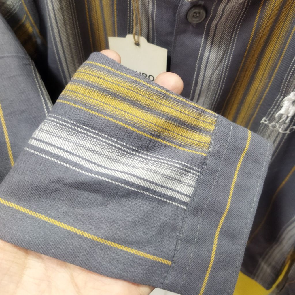 قیمت ارزان پیراهن پسرانه راه راه آستین بلند pey