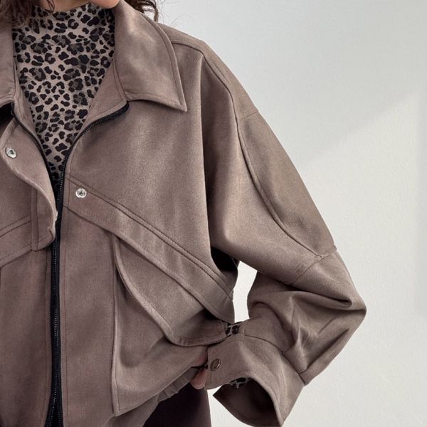 کت جیر دکمه پانچی کد 120370