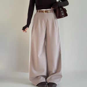 شلوار کتان کمر دوبل کد 102013