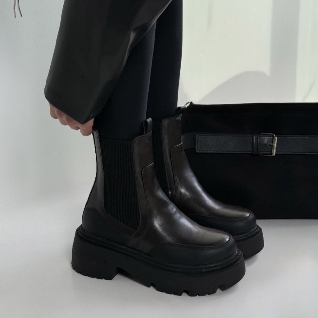 قیمت ارزان نیم بوت 2 رنگ کد 141124