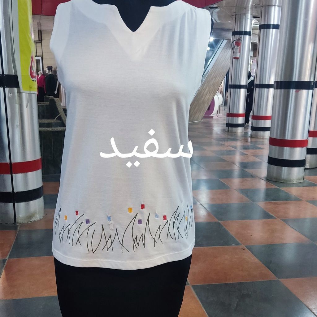 خرید اینترنتی تاپ زنانه یقه هفت 490