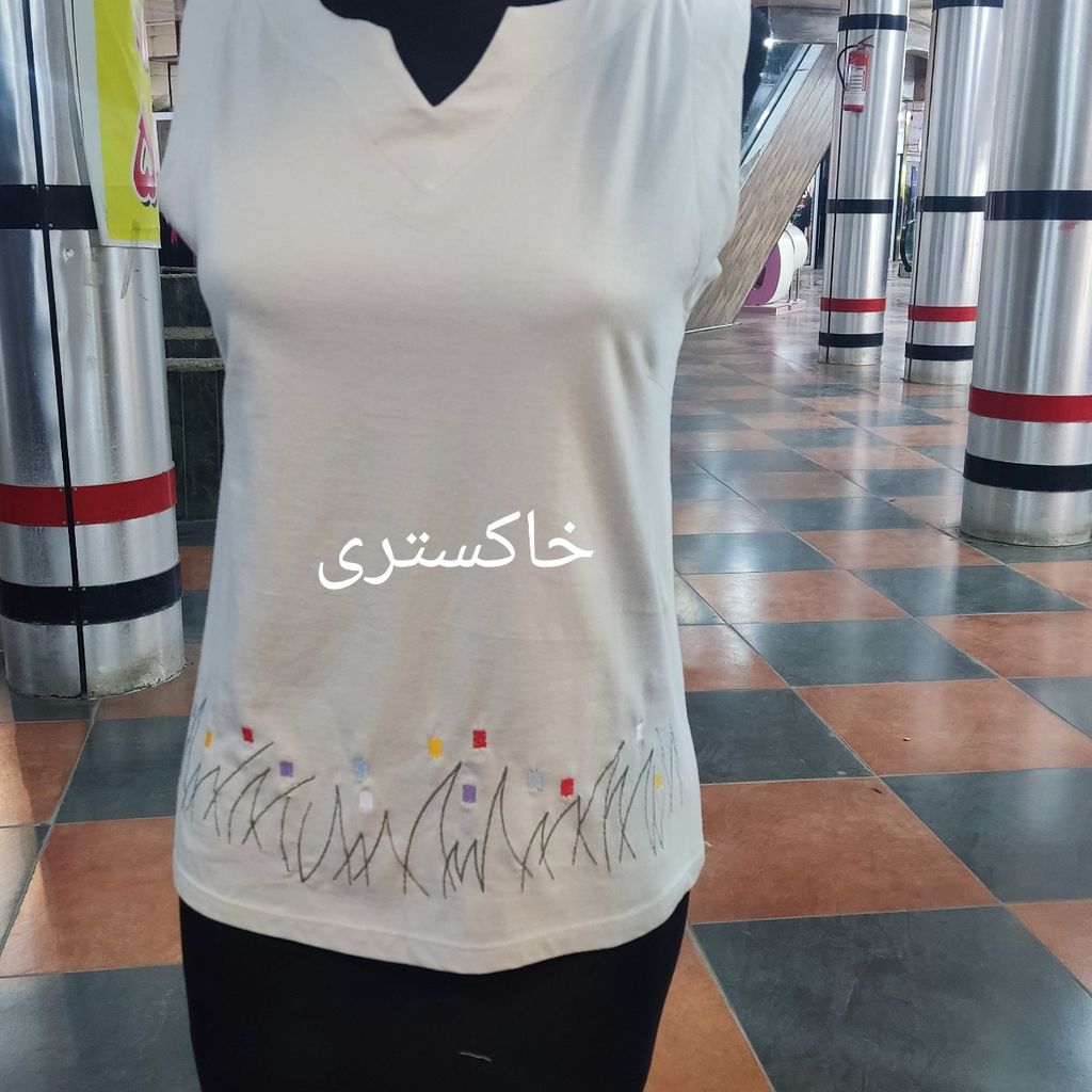 خرید اینترنتی تاپ زنانه یقه هفت 490