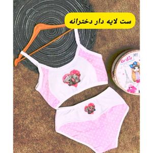 ست نیمتنه و شورت کاپدار دخترانه st37